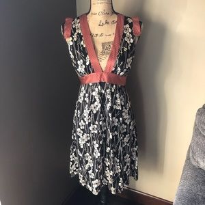 BEBE silk dress